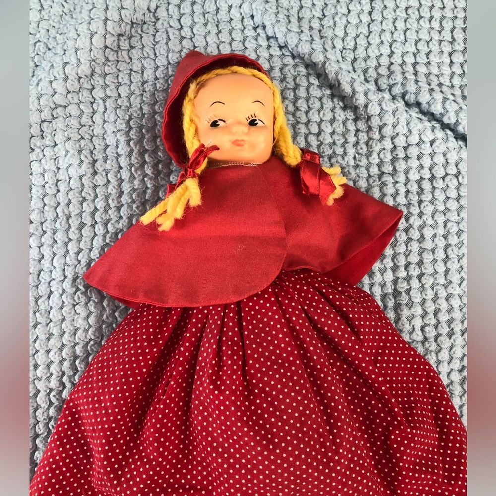 Topsy Turvy Little Red Riding Hood doll VINTAGE